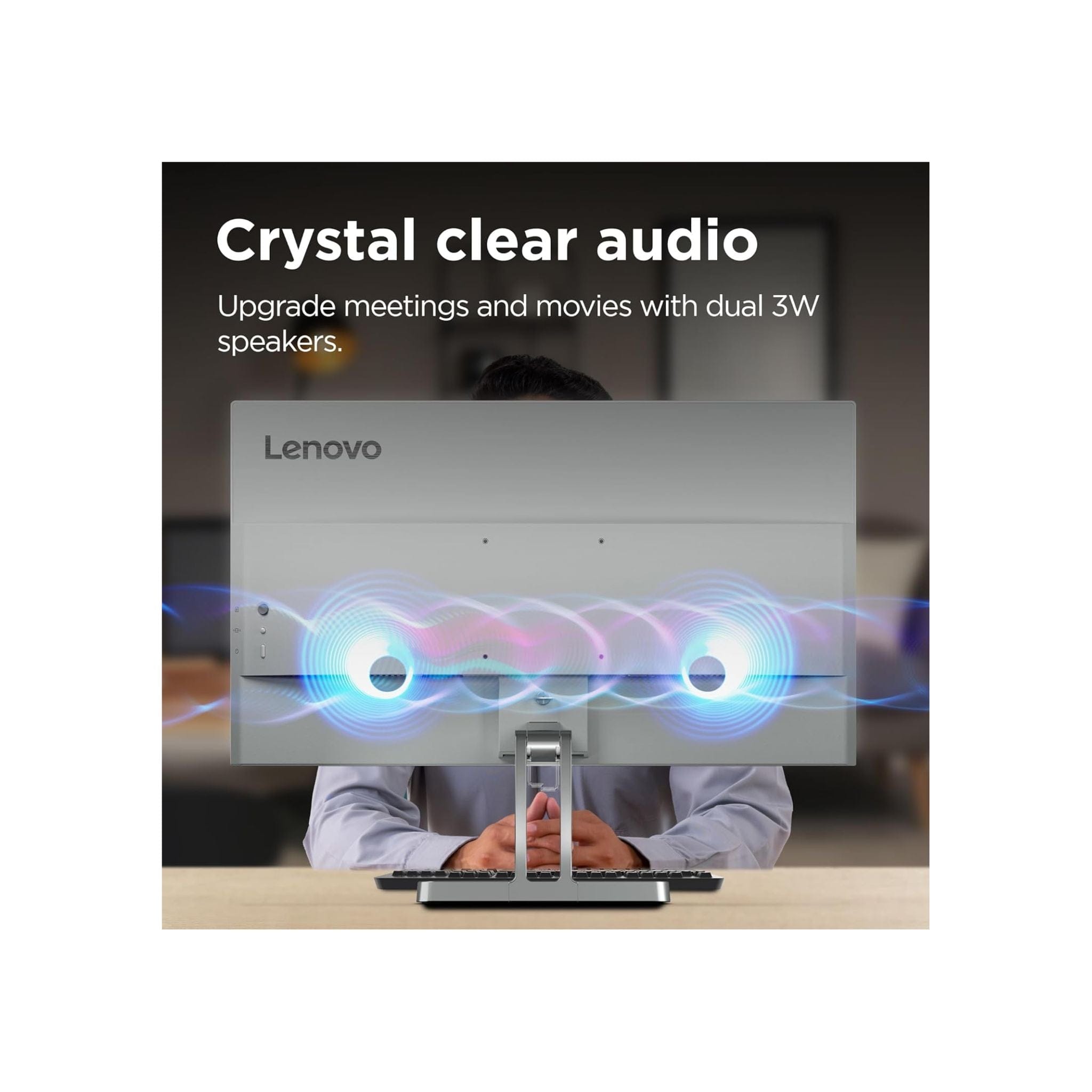 Lenovo Monitors Lenovo L24i-4B 24 Inch FHD, 100Hz, 4ms IPS Monitor