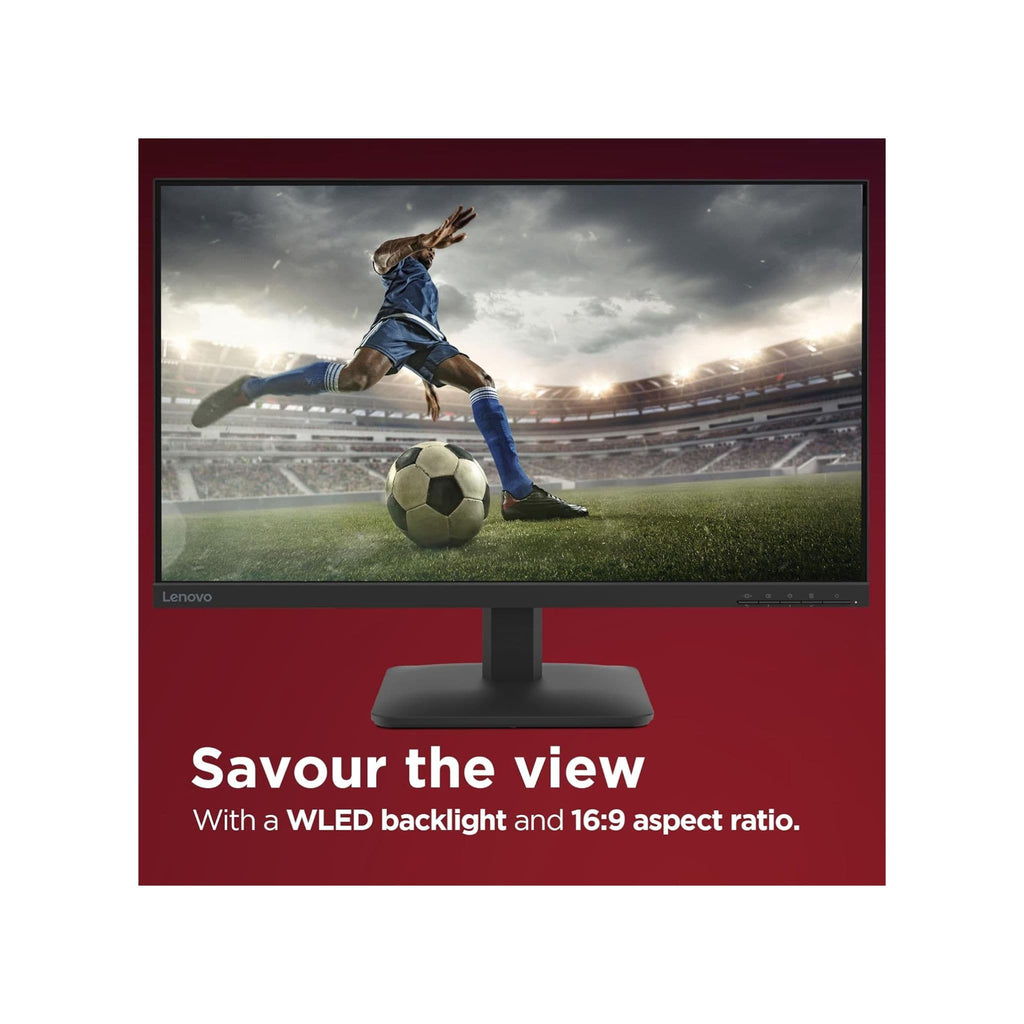 Lenovo Monitors Lenovo L27-41 27” 100Hz 4ms IPS Monitor – Raven Black