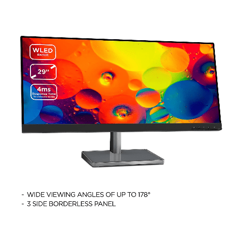 Lenovo Monitors Lenovo L29w-30 29" Ultrawide Full HD Monitor