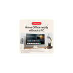 LG LG 27" Smart Monitor, Full HD IPS Display, webOS, LG ThinQ, Screen Share, Bluetooth, White