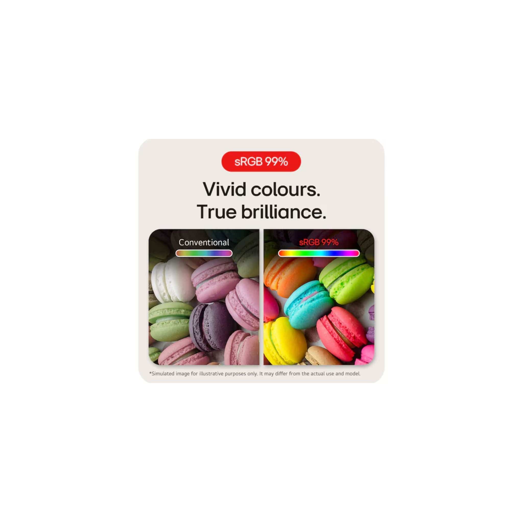 LG LG 27U421A-B 27”  FHD Curved Display Monitor, sRGB 99%, 100Hz Refresh Rate, USB-C (PD 15W), Black