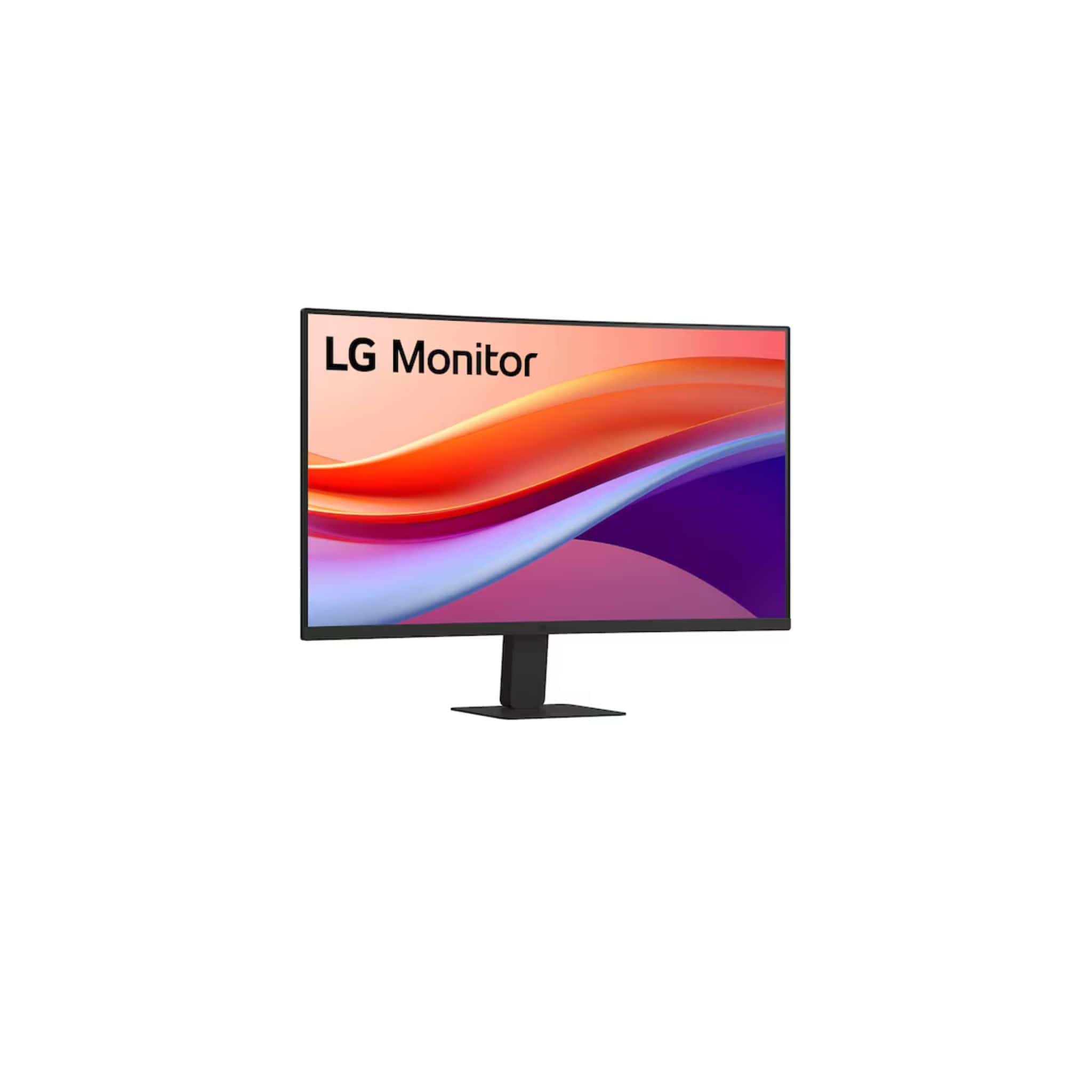 LG LG 27U421A-B 27”  FHD Curved Display Monitor, sRGB 99%, 100Hz Refresh Rate, USB-C (PD 15W), Black