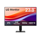 LG Monitors LG 24" 120Hz , HDR 10, 1ms MBR IPS Full HD Monitor-  Black