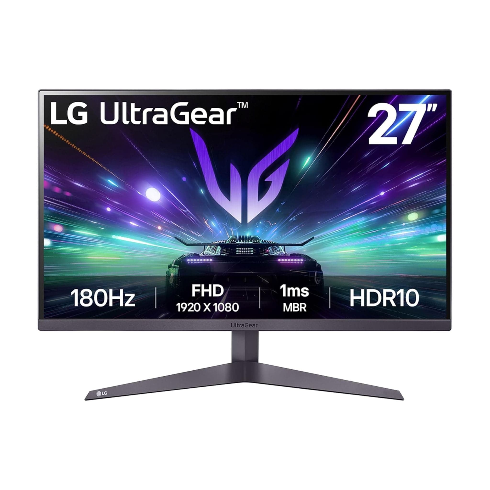 LG Monitors LG 27” UltraGear™ FHD 180Hz gaming monitor 1ms MBR, HDR 10