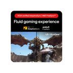 LG Monitors LG 27” UltraGear™ QHD, 1ms (GtG), 180Hz curved gaming monitor