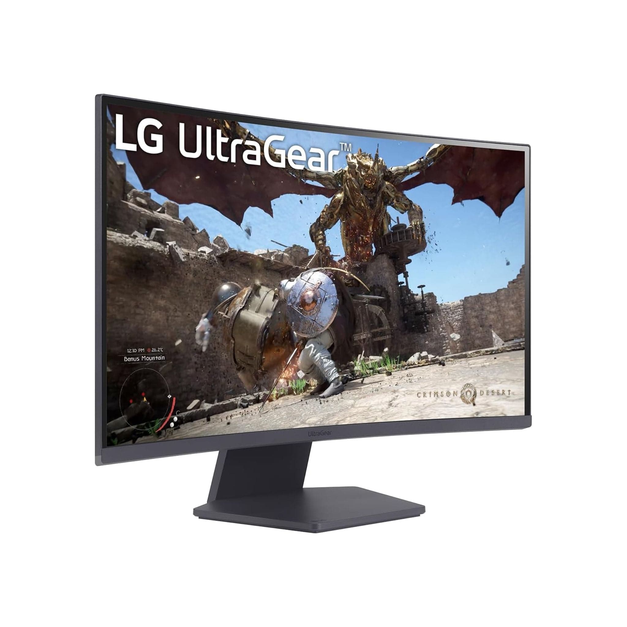 LG Monitors LG 27” UltraGear™ QHD, 1ms (GtG), 180Hz curved gaming monitor