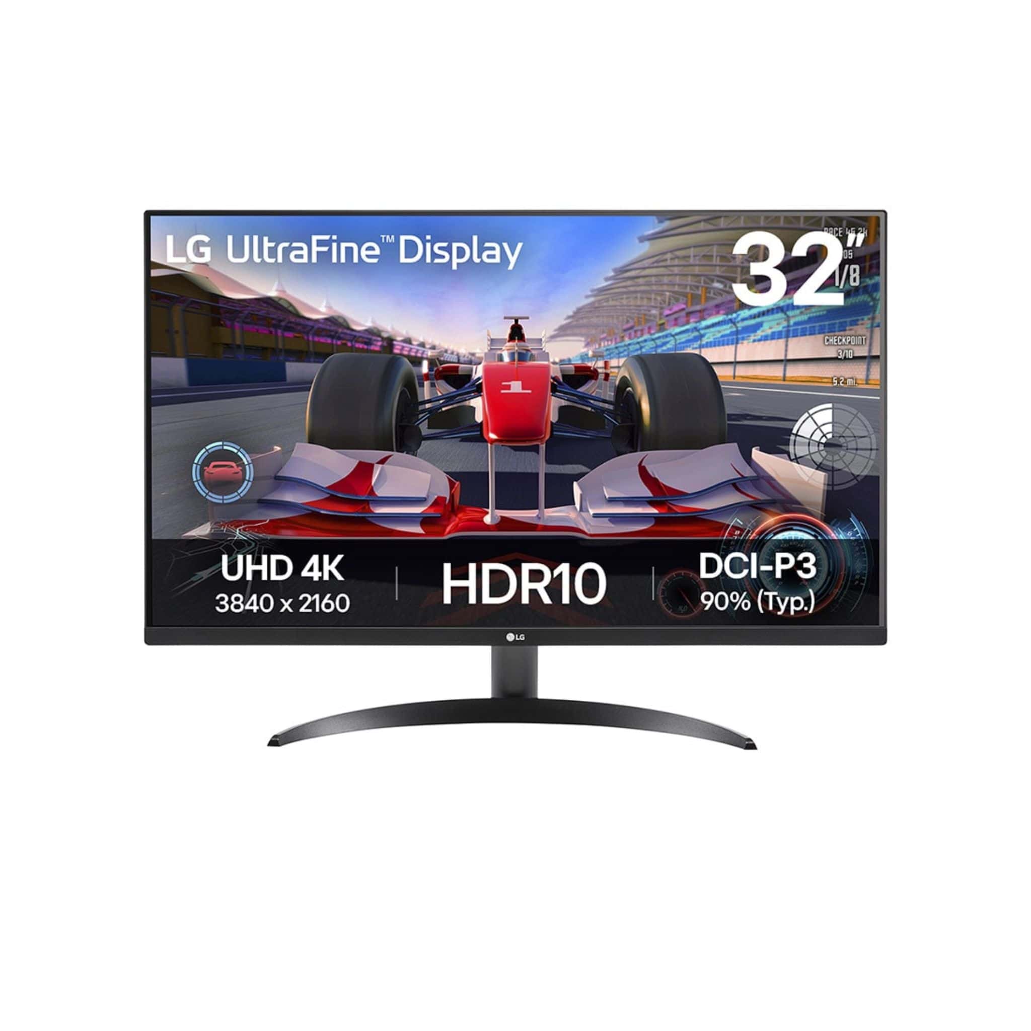 LG Monitors LG 32UR500K 32 Inch UltraFine™ 4K UHD HDR10 Monitor with Built-In Speakers Main image