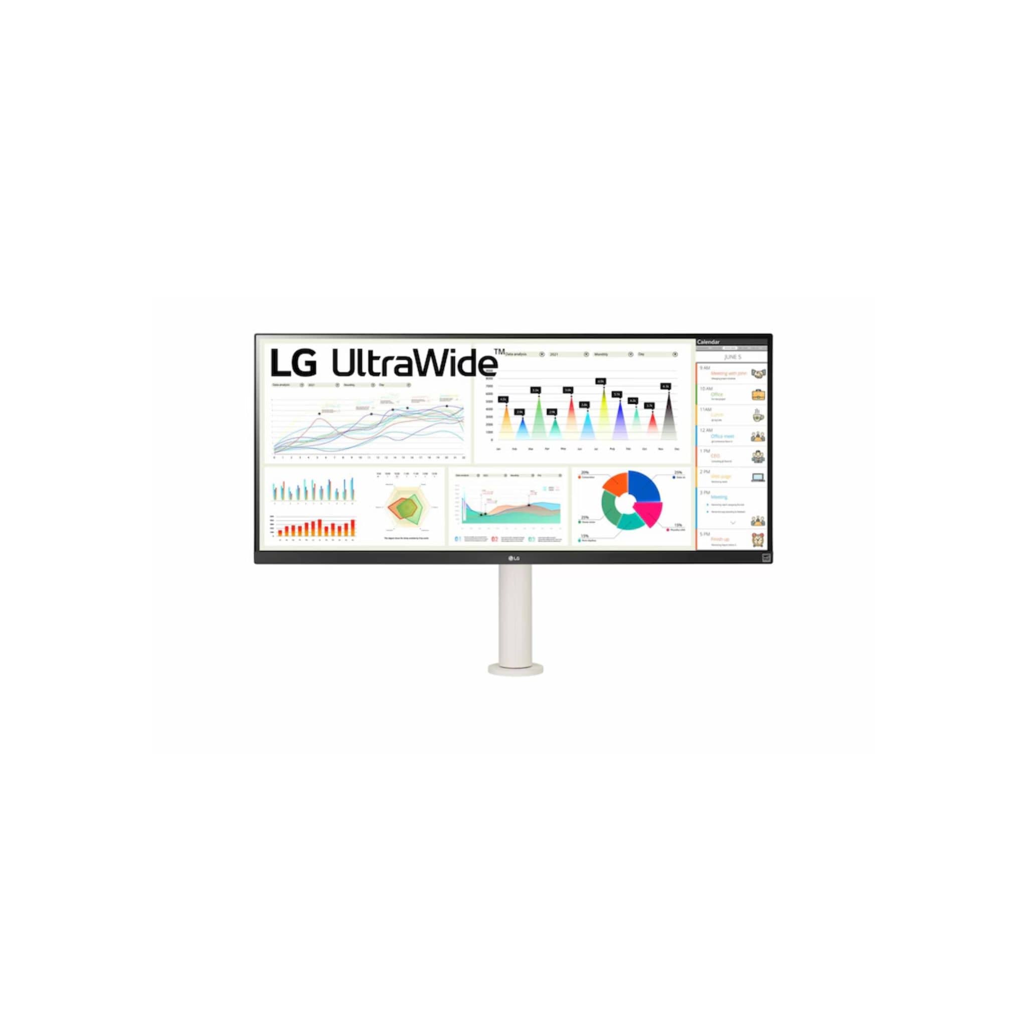 LG Monitors LG 34" 21:9 UltraWide™ FHD (2560 x 1080) Monitor with Ergo Stand and USB-C
