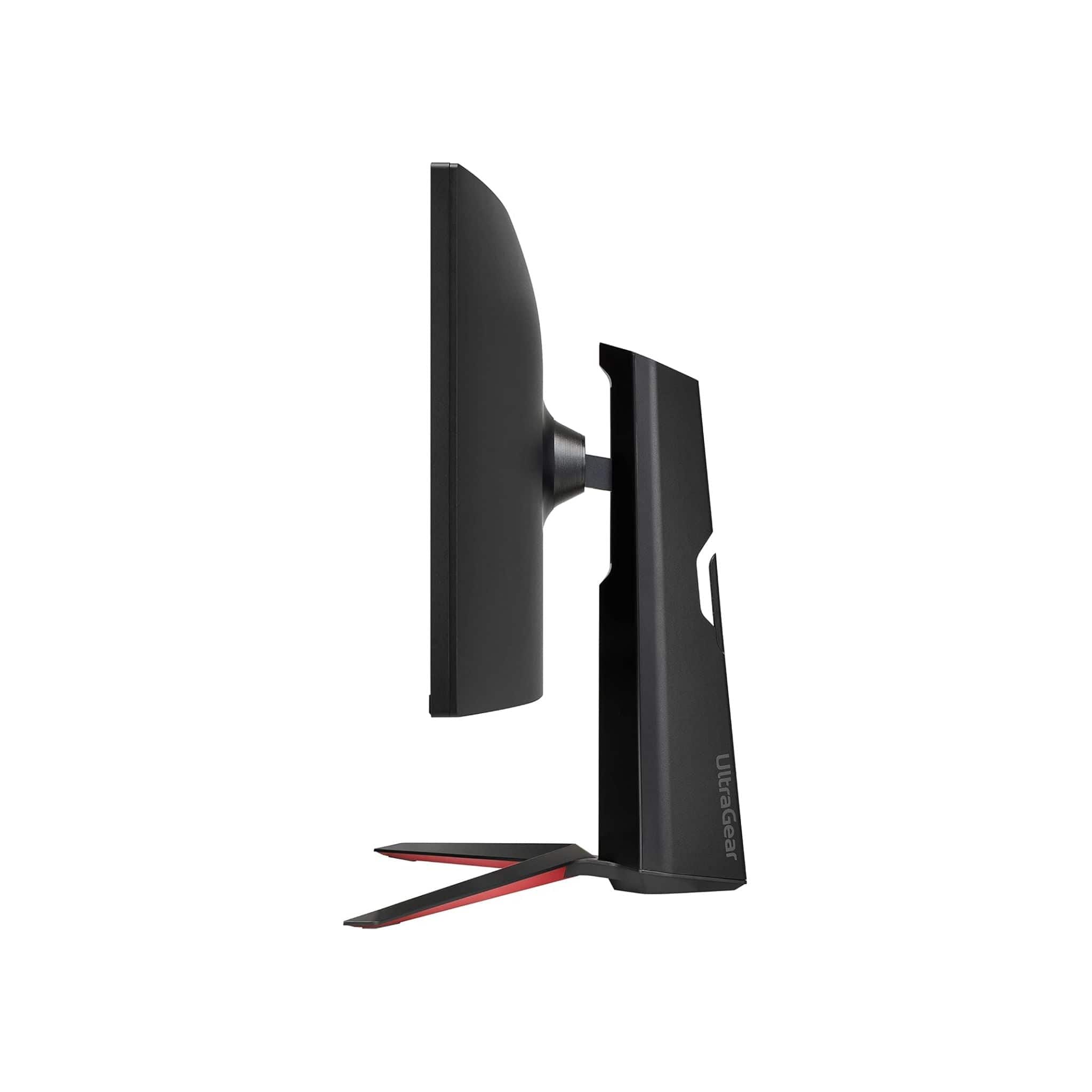 LG Monitors LG 34GP63A 34 Inch Curved UltraGear™ QHD 1440P HDR10 160Hz Monitor with Tilt/Height Adjustable Stand