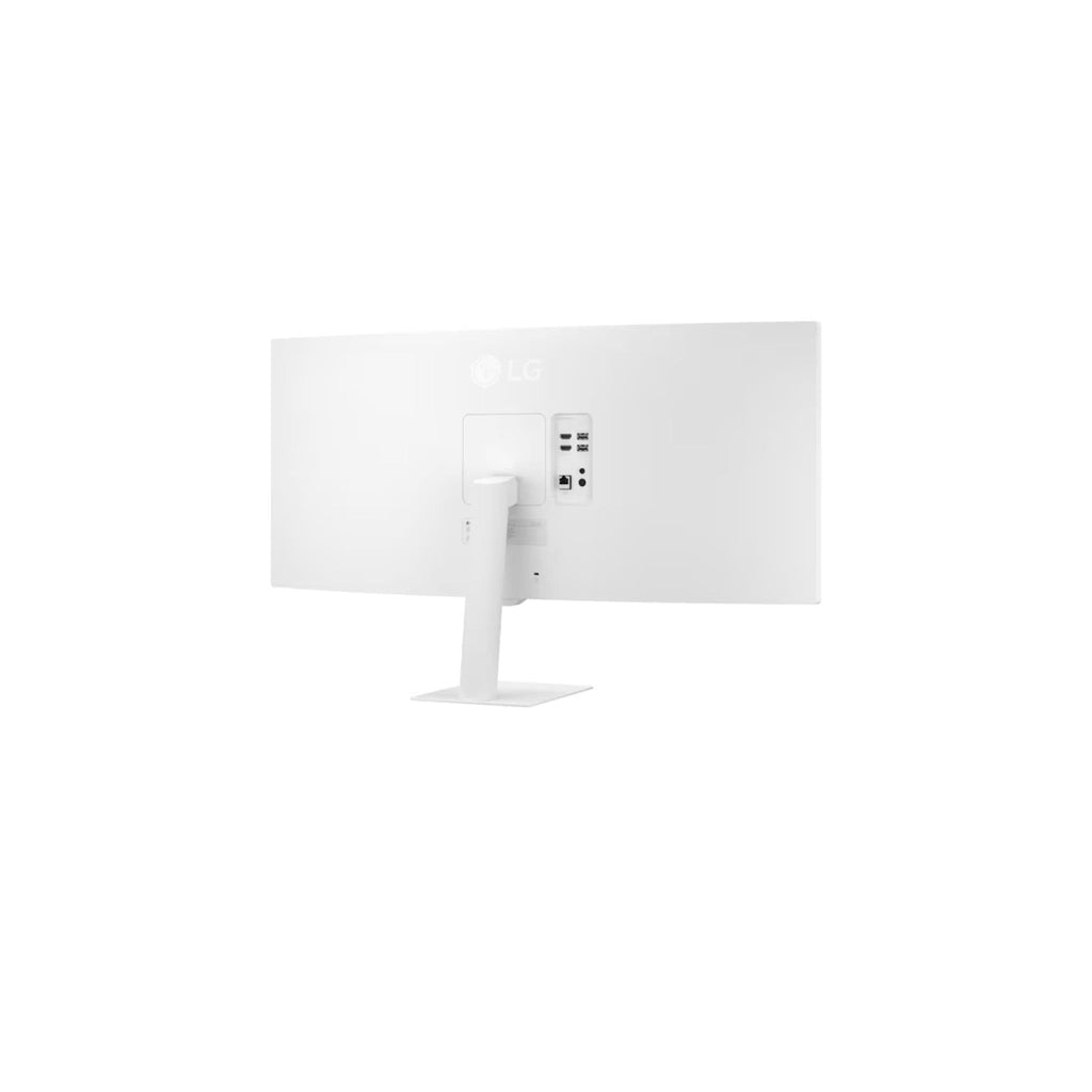 LG Monitors LG 34U601SA 34" Smart Monitor, WQHD Curved screen, webOS, 300nits, AirPlay 2, Google Cast, White