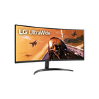 LG Monitors LG 34WP60C-B 34 Inch 21:9 Curved UltraWide™ QHD 1440P Monitor