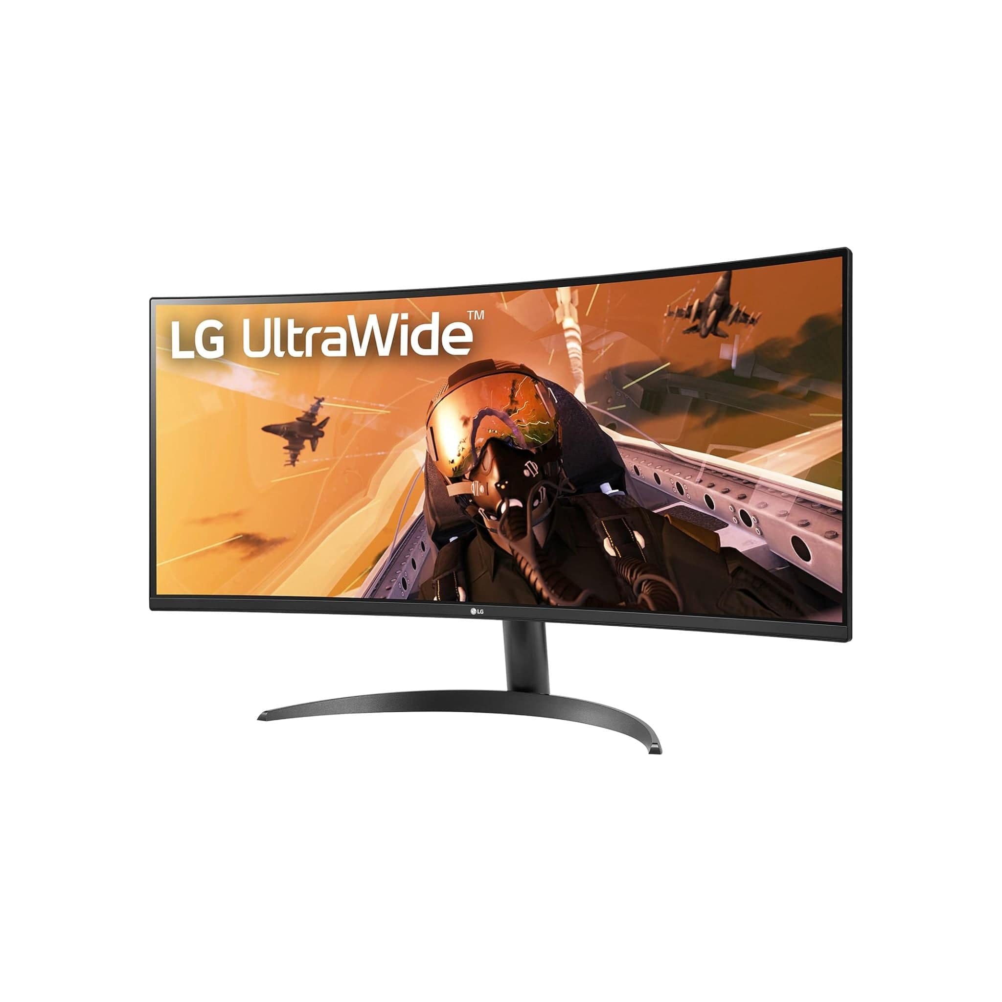 LG 34WP60C-B 34 Inch 21:9 Curved UltraWide™ QHD 1440P Monitor Secondary image