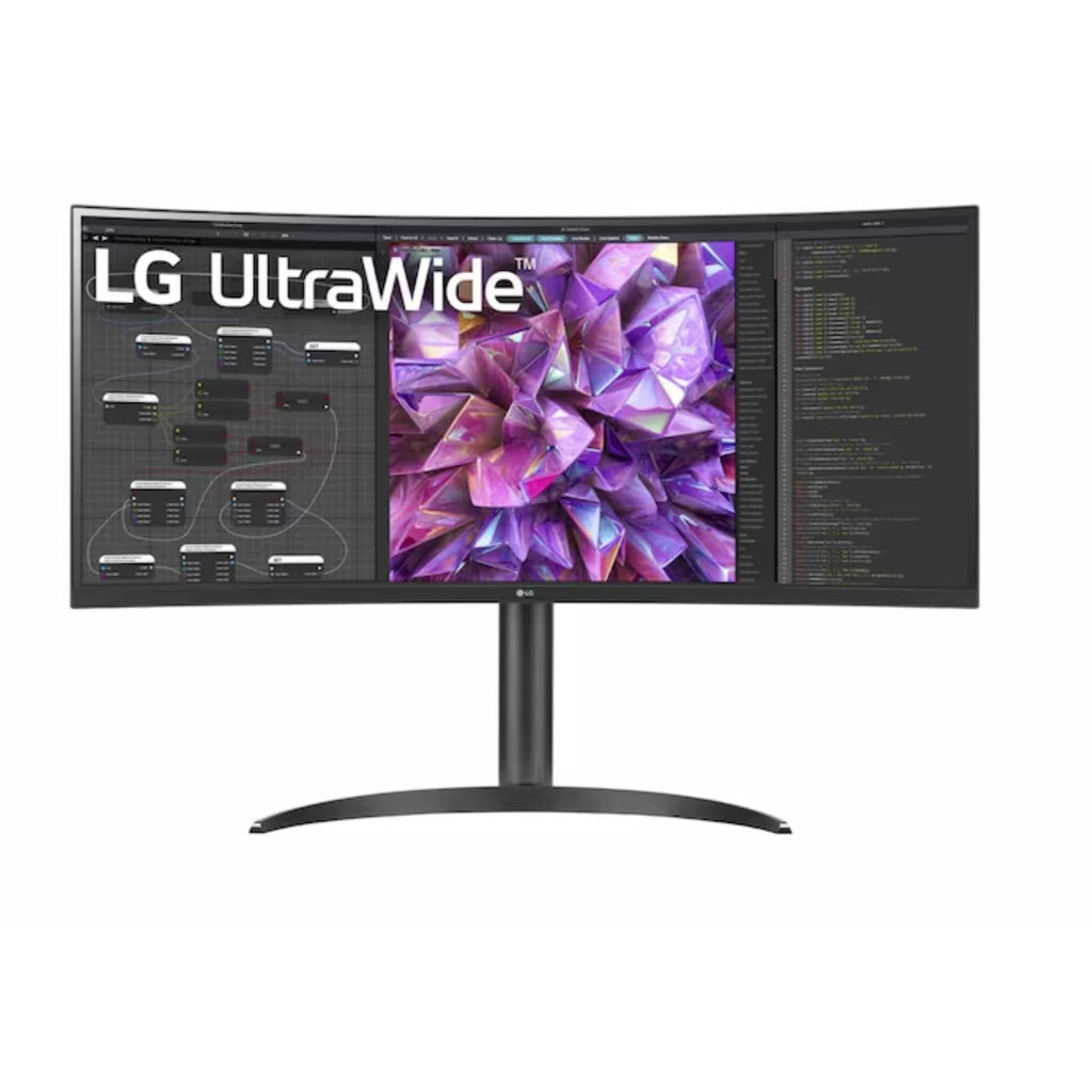 LG Monitors LG 34WQ75C-B 34" LG 21:9 Curved UltraWide™ Monitor, QHD (3440 x 1440), IPS Display