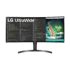 LG Monitors LG 35WN73AP-B 35'' UltraWide™ QHD HDR VA Curved Monitor