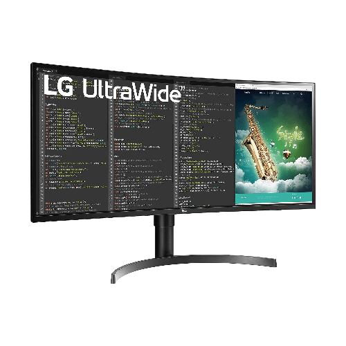 LG Monitors LG 35WN73AP-B 35'' UltraWide™ QHD HDR VA Curved Monitor