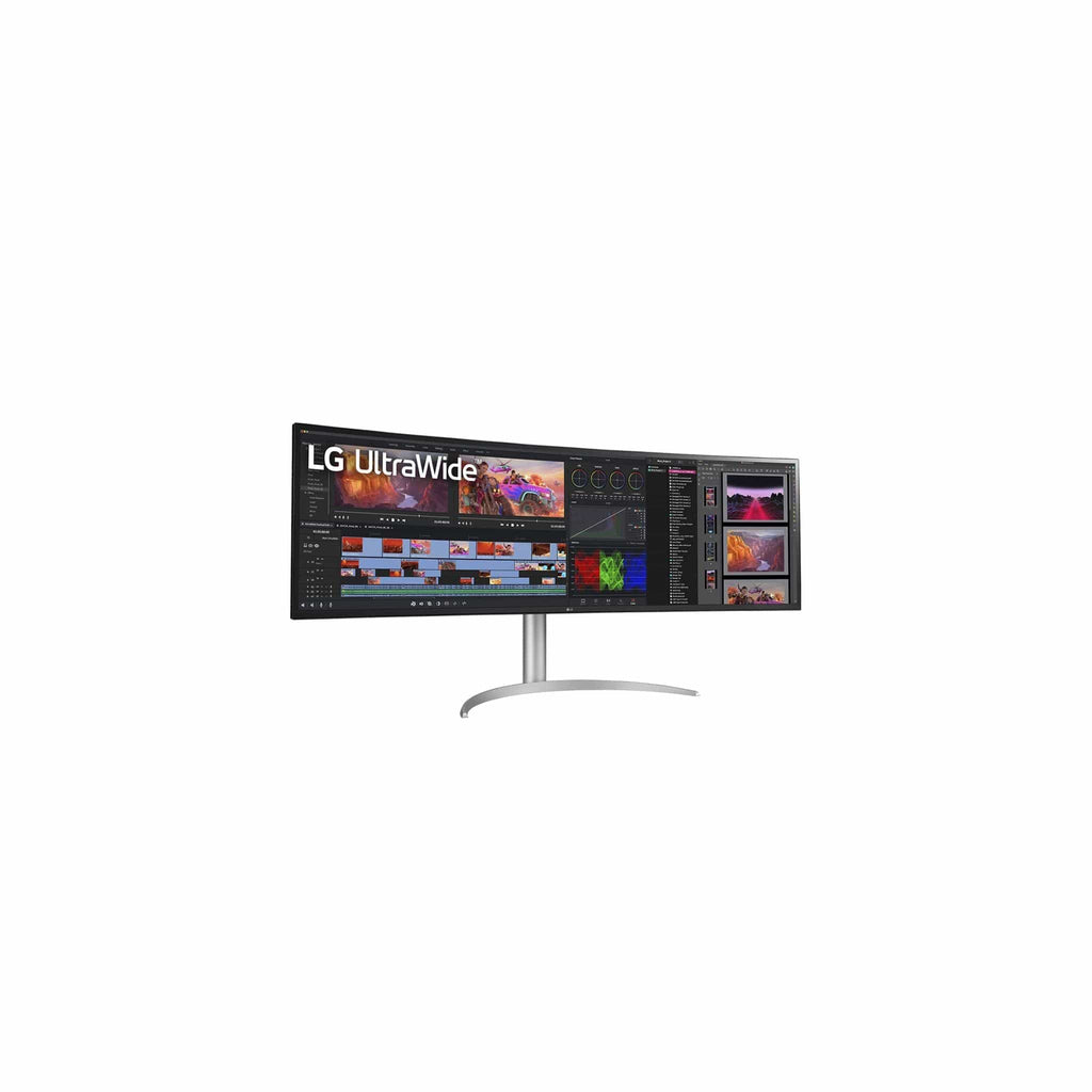 LG Monitors LG 49WQ95C-W 49" UltraWide™ Dual QHD Curved Monitor