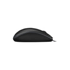 Logitech Components Logitech B100 Wired USB Mouse, 3-Buttons, Optical Tracking, Ambidextrous PC / Mac / Laptop - Black