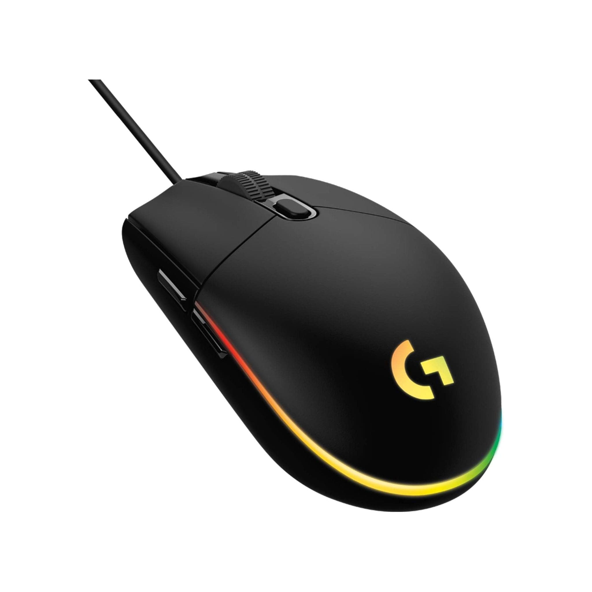 Logitech Components Logitech G203 LIGHTSYNC RGB 6 Button Gaming Mouse - Black Main image