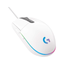 Logitech Components Logitech G203 LIGHTSYNC RGB 6 Button Gaming Mouse - White