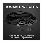 Logitech Components Logitech G502 HERO 25,600 DPI High Performance Wired Gaming Mouse