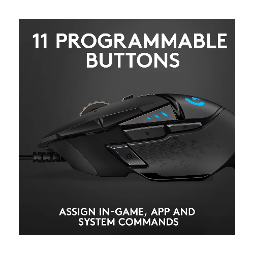 Logitech Components Logitech G502 HERO 25,600 DPI High Performance Wired Gaming Mouse