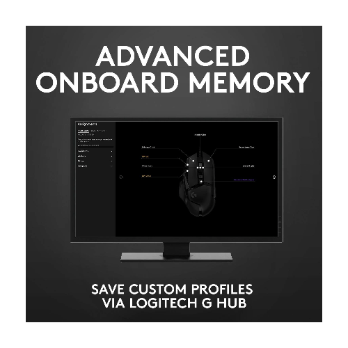 Logitech Components Logitech G502 HERO 25,600 DPI High Performance Wired Gaming Mouse