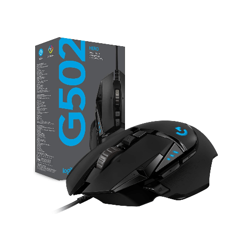 Logitech Components Logitech G502 HERO 25,600 DPI High Performance Wired Gaming Mouse