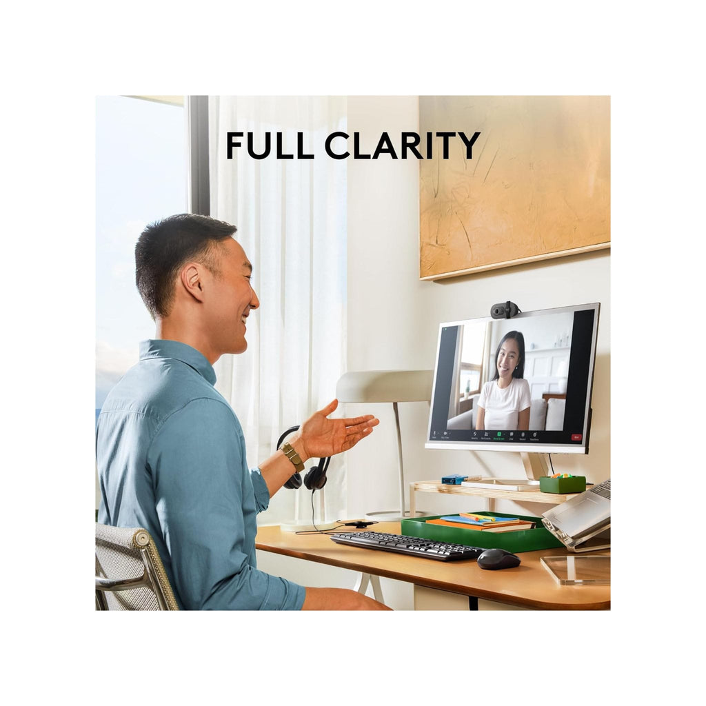 Logitech Logitech Brio 100 Full HD Webcam for Meetings and Streaming - Graphite