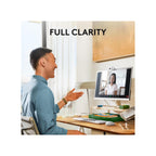 Logitech Logitech Brio 100 Full HD Webcam for Meetings and Streaming - White
