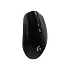 Logitech Logitech G305 LIGHTSPEED Wireless Gaming Mouse featuring the HERO 12K Sensor and 12,000 DPI  - Black.