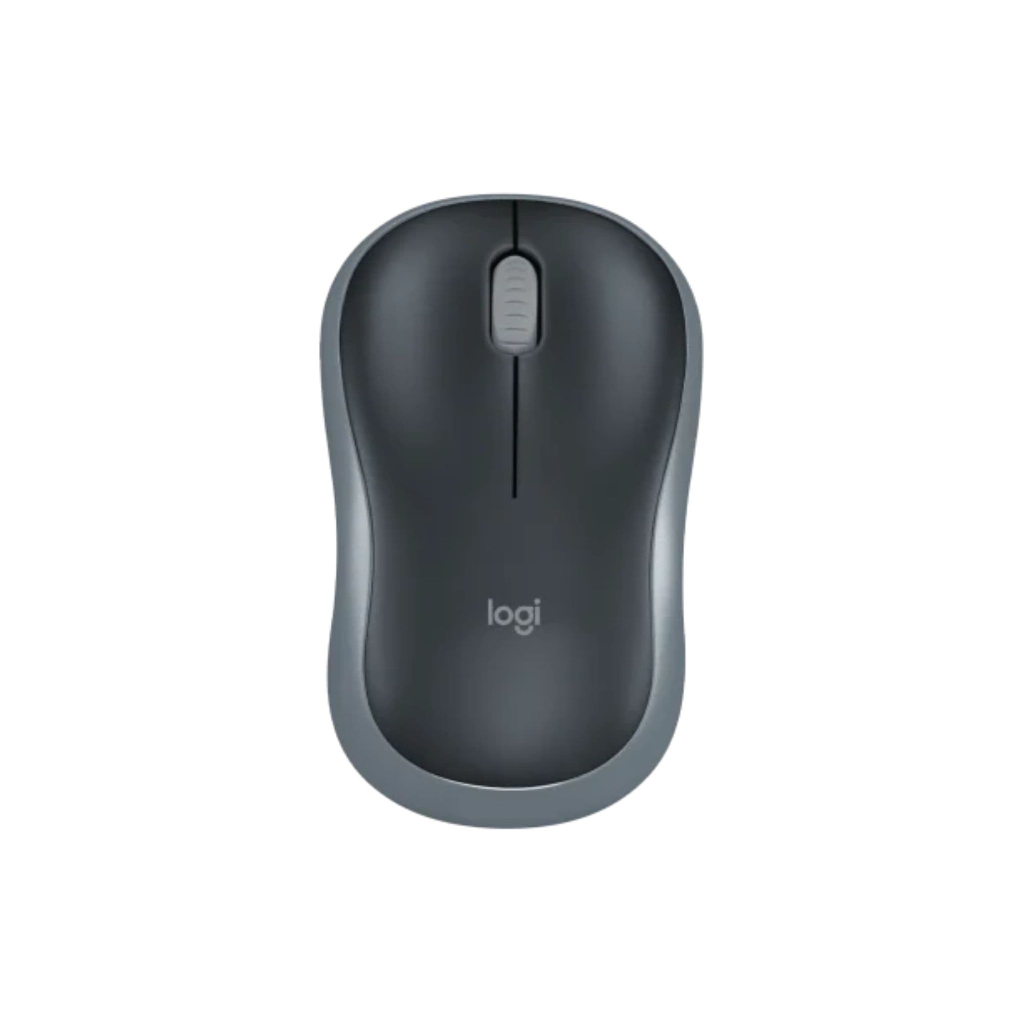 Logitech Logitech M185 Wireless Mouse with 2.4GHz connectivity and a 12-month battery life - Grey