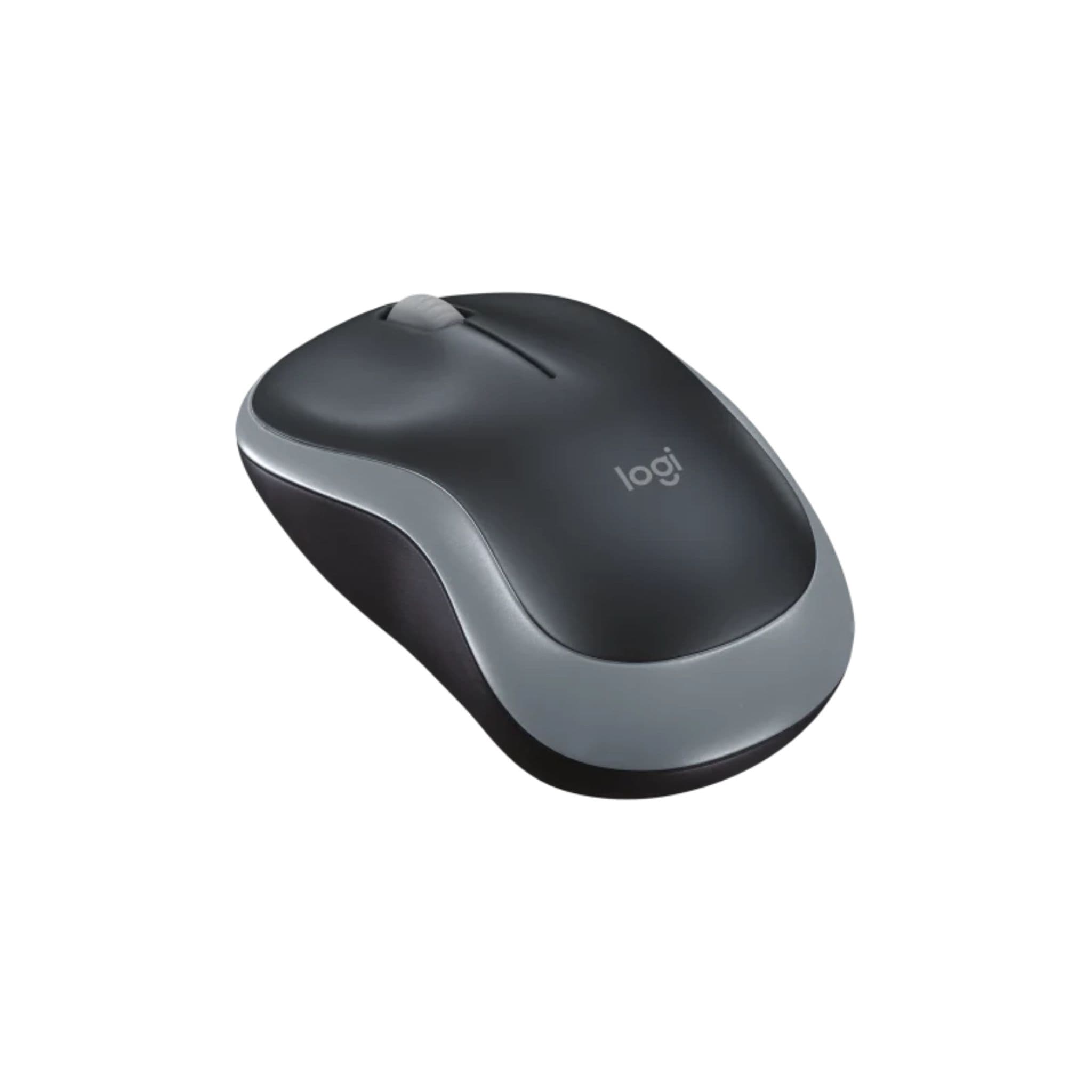 Logitech Logitech M185 Wireless Mouse with 2.4GHz connectivity and a 12-month battery life - Grey