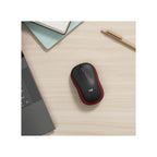 Logitech Logitech M185 Wireless Mouse with 2.4GHz connectivity and a 12-month battery life - Red