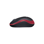 Logitech Logitech M185 Wireless Mouse with 2.4GHz connectivity and a 12-month battery life - Red