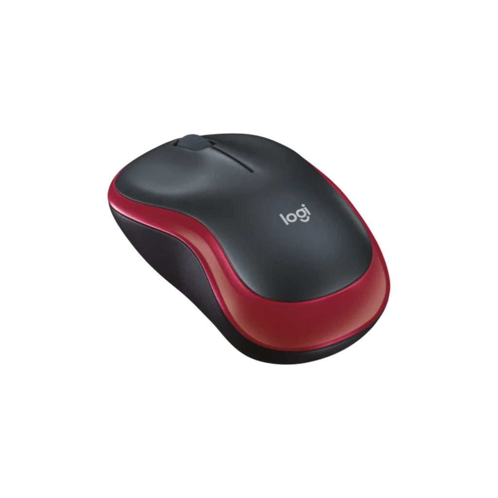 Logitech Logitech M185 Wireless Mouse with 2.4GHz connectivity and a 12-month battery life - Red