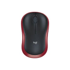 Logitech Logitech M185 Wireless Mouse with 2.4GHz connectivity and a 12-month battery life - Red