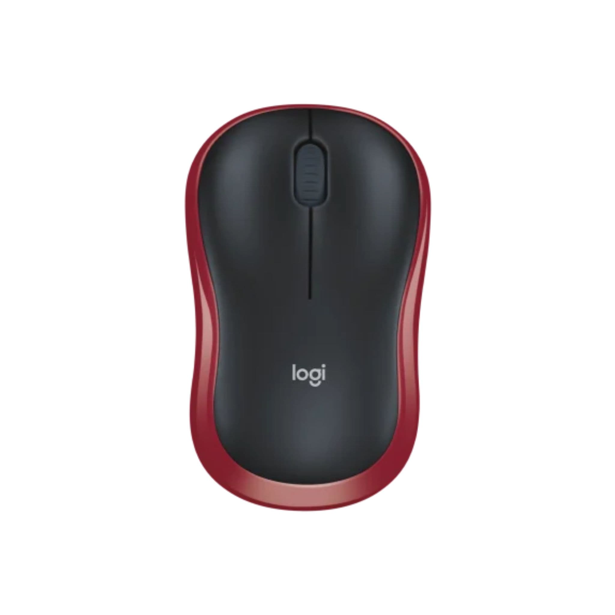 Logitech Logitech M185 Wireless Mouse with 2.4GHz connectivity and a 12-month battery life - Red
