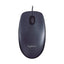 Logitech Logitech M90 1000 DPI Optical Wired USB Mouse - Black