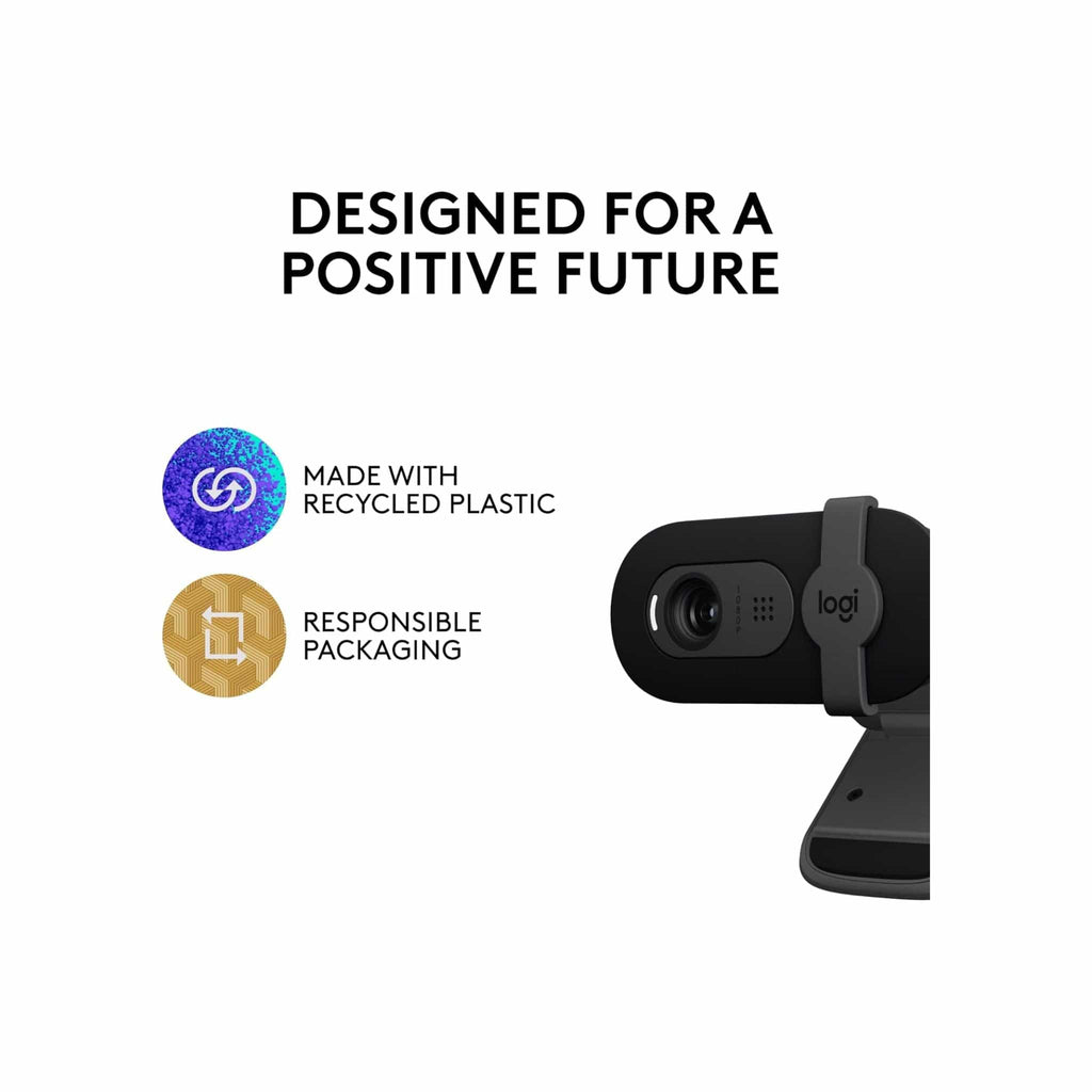 Logitech Webcam Logitech Brio 101 Full HD 1080p Webcam for Meetings and Streaming