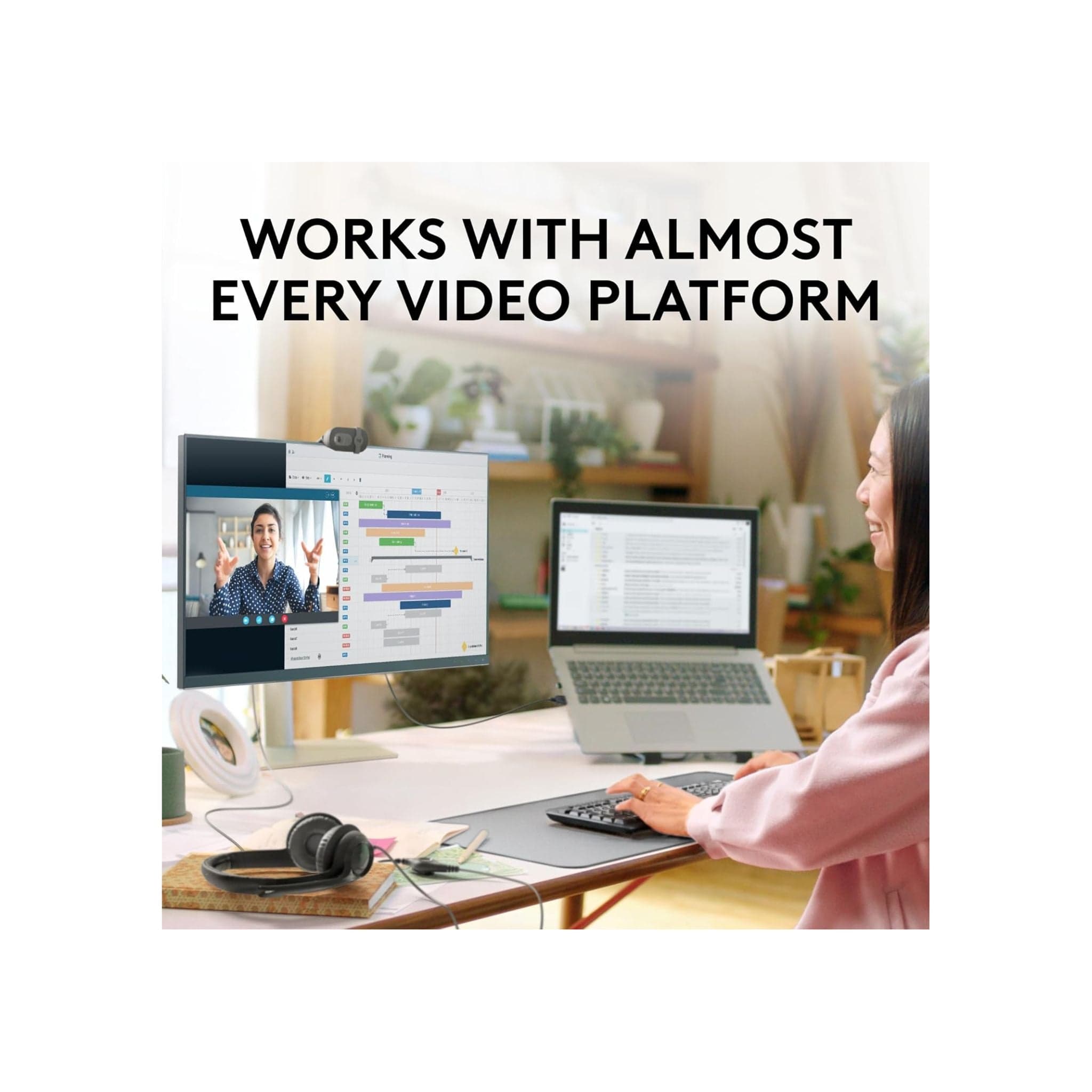 Logitech Webcam Logitech Brio 101 Full HD 1080p Webcam for Meetings and Streaming