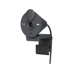Logitech Webcam Logitech Brio 300 A 1080p webcam with auto light correction, noise-reducing mic, and USB-C