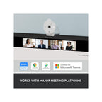 Logitech Webcam Logitech Brio 300 A 1080p webcam with auto light correction, noise-reducing mic, and USB-C - Off-White