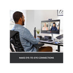 Logitech Webcam Logitech Brio 500 Full HD Webcam, Auto Framing, Show Mode, Noise-Reducing Mics, Privacy Shutter, USB-C, Streaming & Video Calling - Microsoft Teams, Google Meet, Zoom, PC/Mac - Graphite