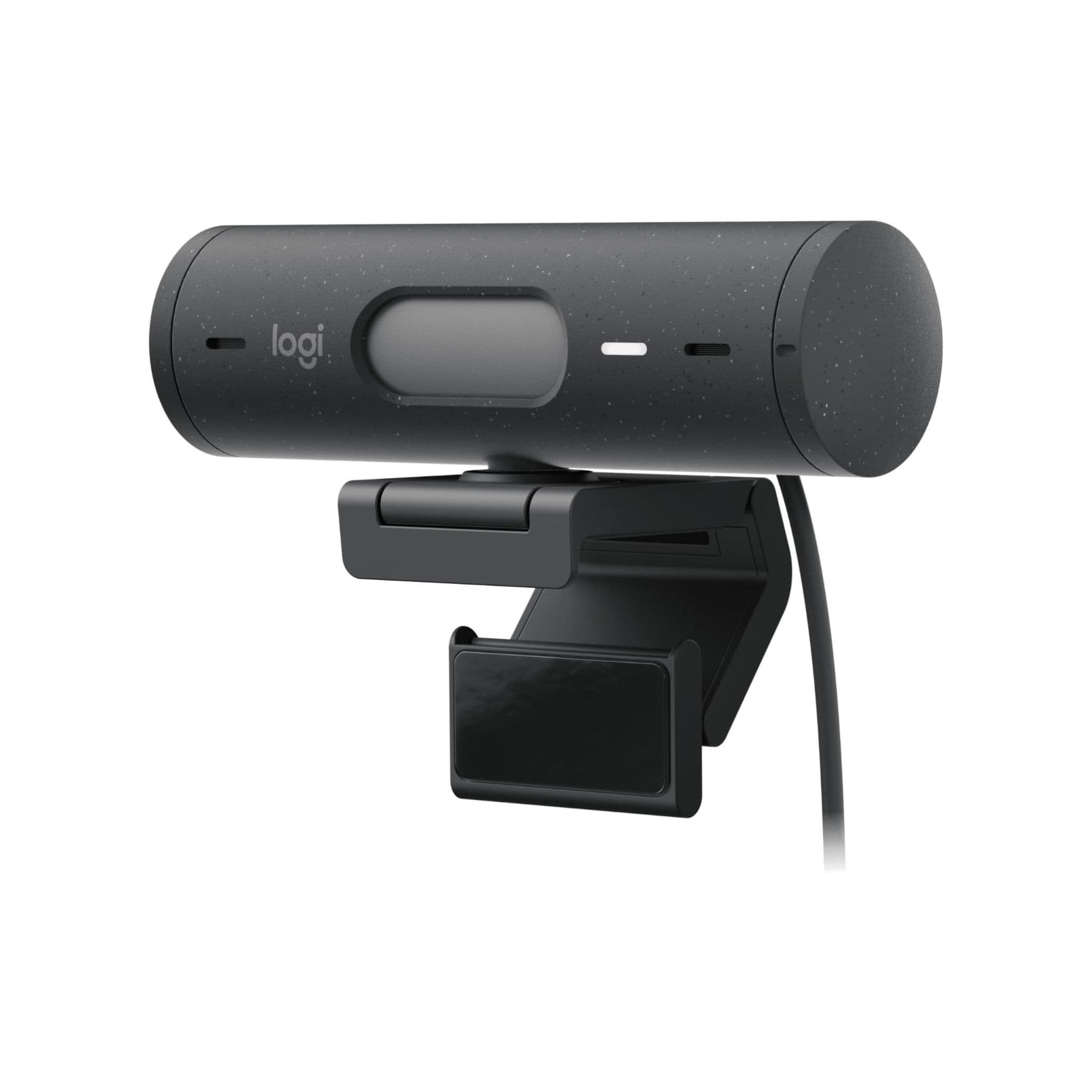 Logitech Webcam Logitech Brio 500 Full HD Webcam, Auto Framing, Show Mode, Noise-Reducing Mics, Privacy Shutter, USB-C, Streaming & Video Calling - Microsoft Teams, Google Meet, Zoom, PC/Mac - Graphite