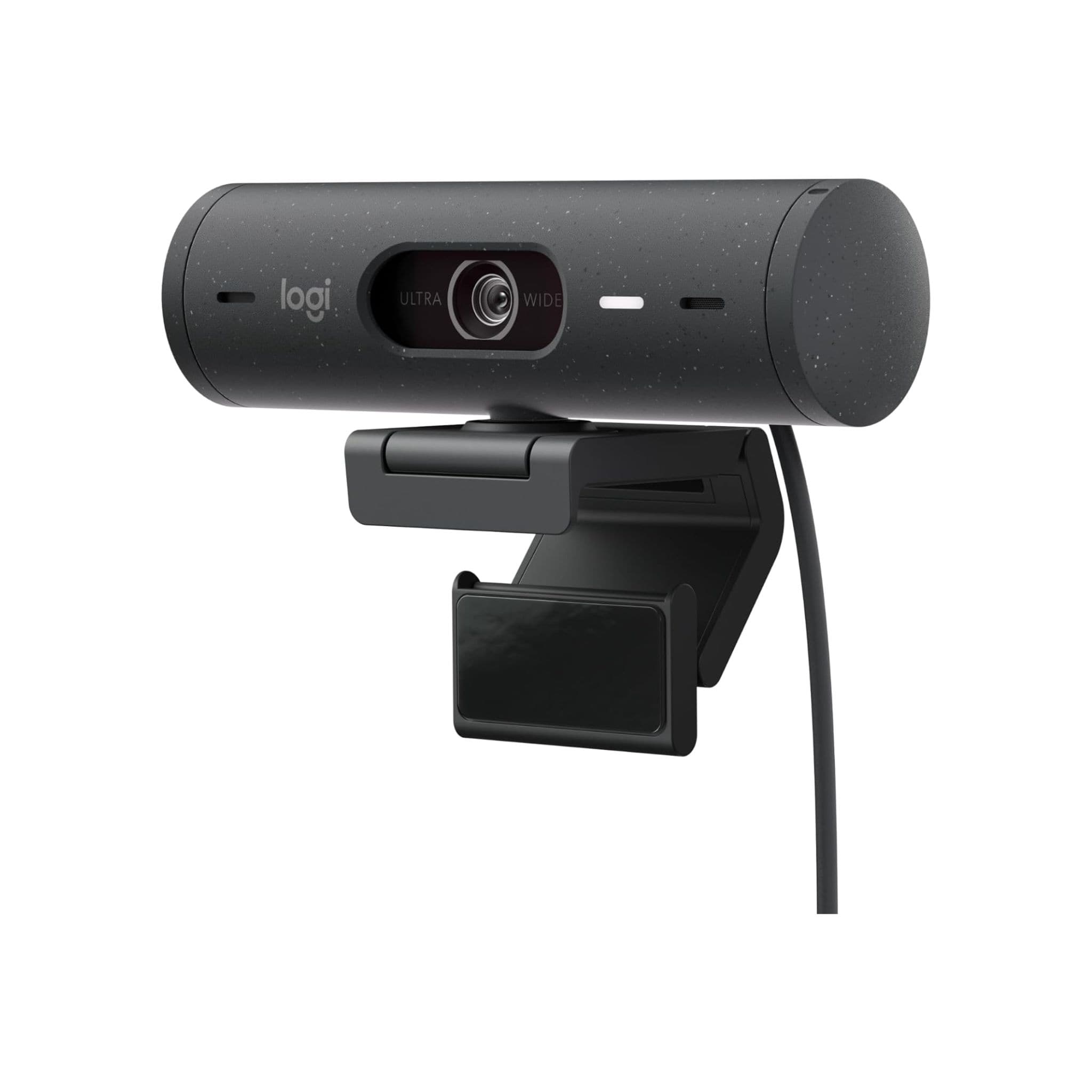 Logitech Webcam Logitech Brio 500 Full HD Webcam, Auto Framing, Show Mode, Noise-Reducing Mics, Privacy Shutter, USB-C, Streaming & Video Calling - Microsoft Teams, Google Meet, Zoom, PC/Mac - Graphite