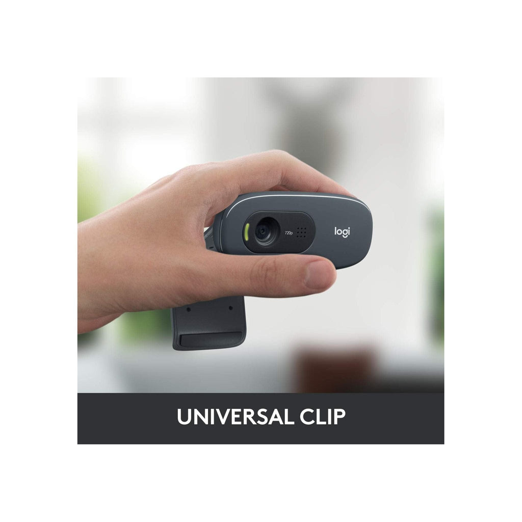 Logitech Webcam Logitech C270 HD Webcam (Black)