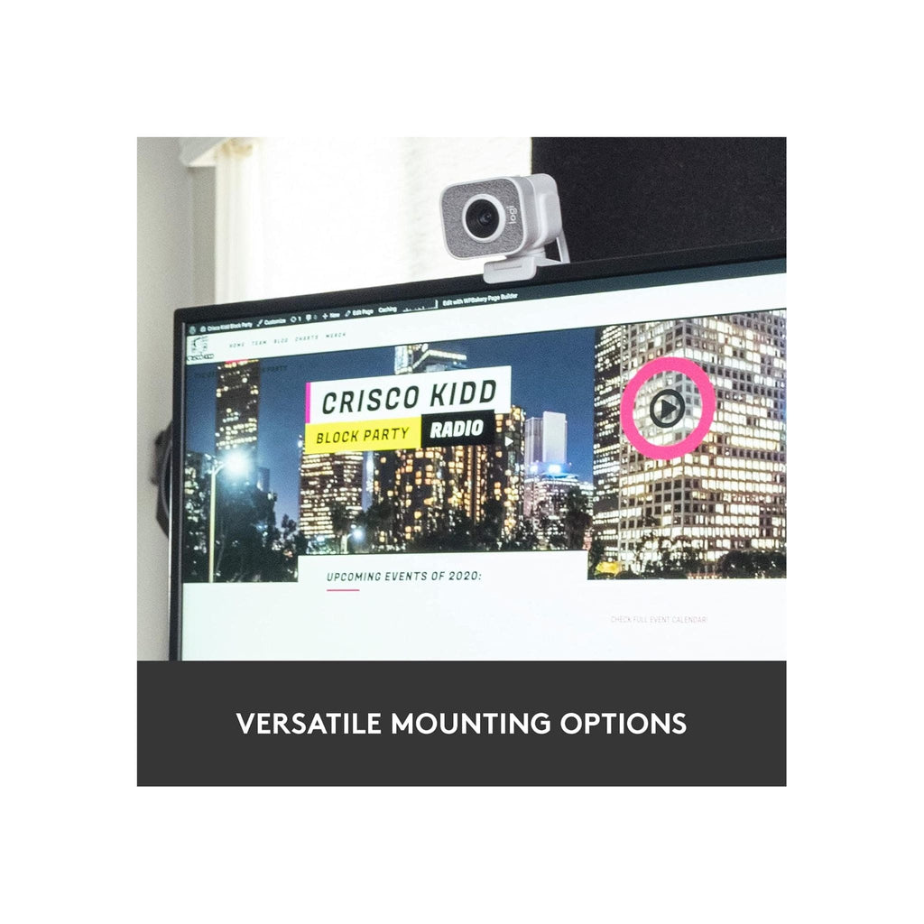 Logitech Webcam Logitech Streamcam Full HD Camera with USB-C for Live Streaming and Content Creation