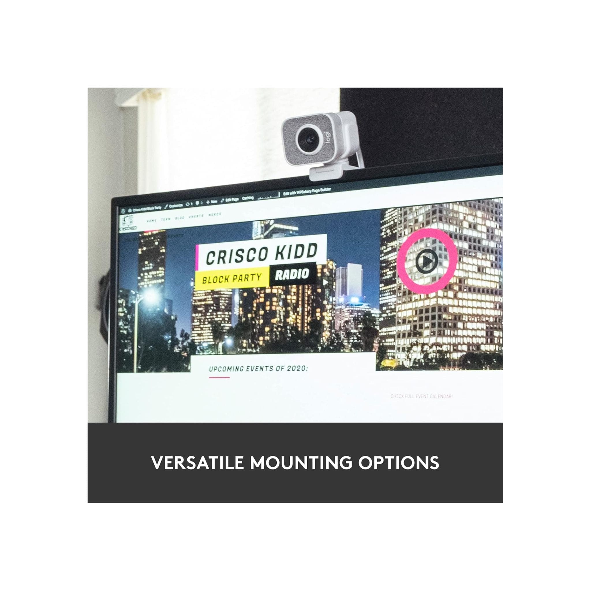 Logitech Webcam Logitech Streamcam Full HD Camera with USB-C for Live Streaming and Content Creation