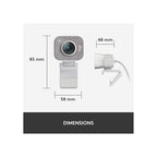 Logitech Webcam Logitech Streamcam Full HD Camera with USB-C for Live Streaming and Content Creation