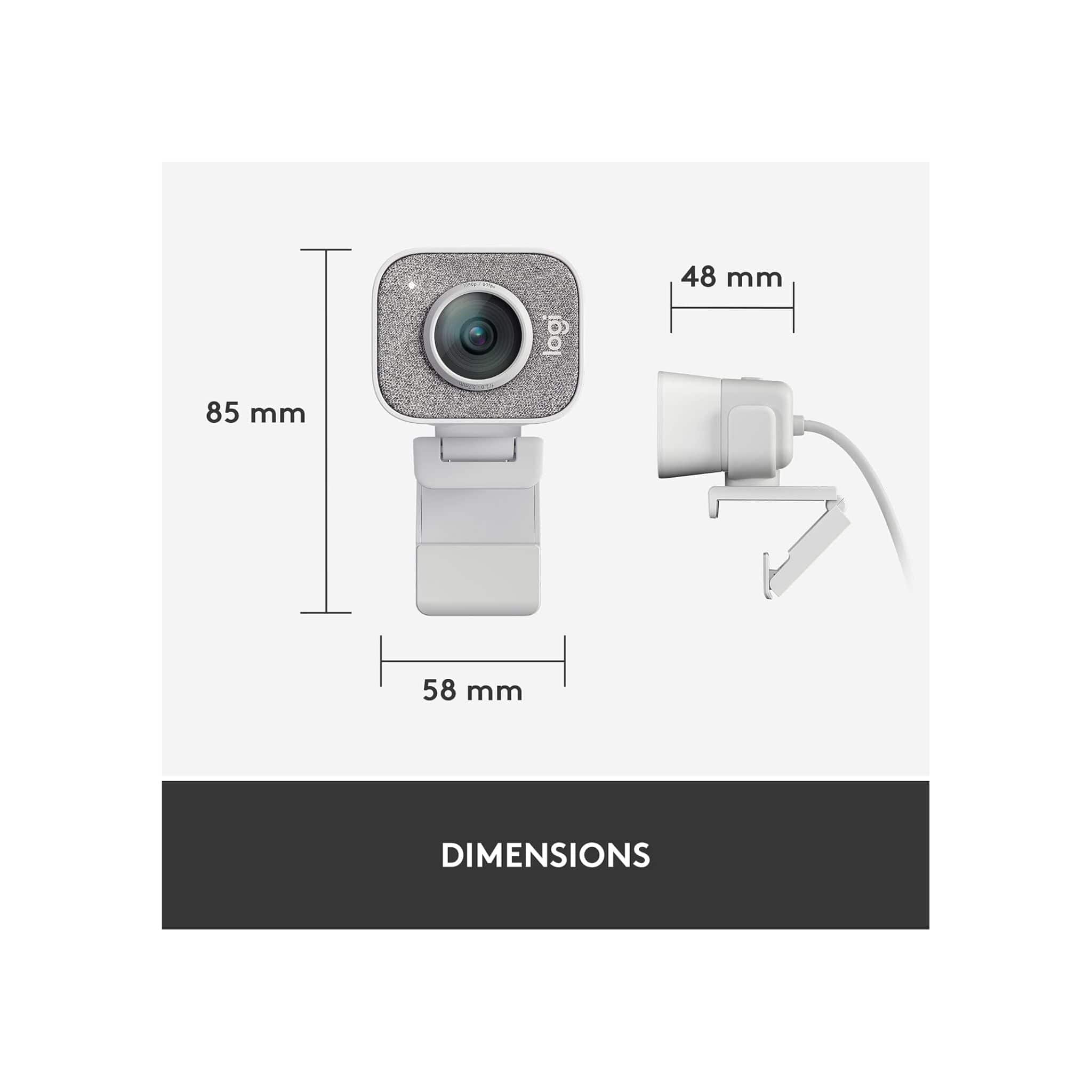 Logitech Webcam Logitech Streamcam Full HD Camera with USB-C for Live Streaming and Content Creation